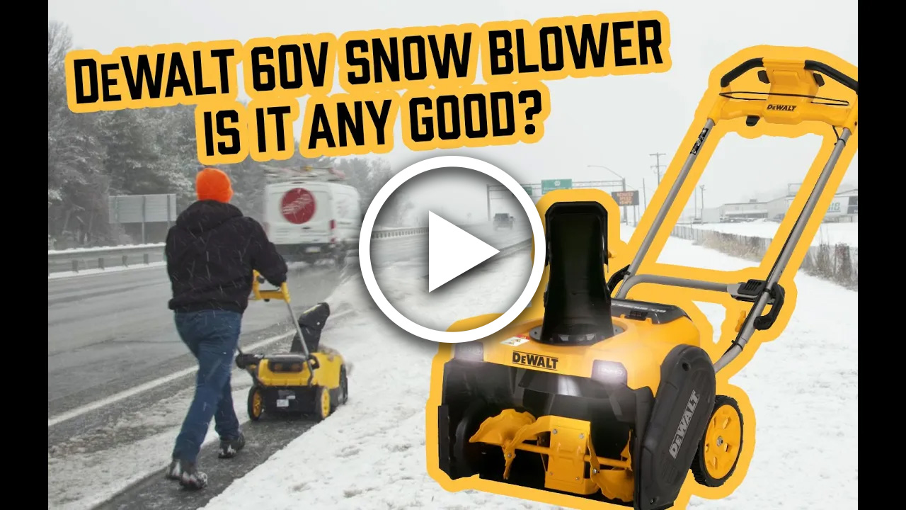 DeWALT 60V Snow Blower Review