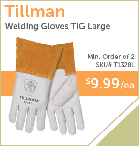 PaulB Wholesale - T1328L - Tillman Welding Gloves TIG Large - Min Order of 2 - $9.99/ea