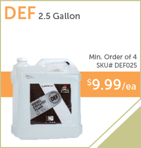 PaulB Wholesale - DEF025 - DEF 2.5 Gallon - Min Order of 4 - $12.49/ea